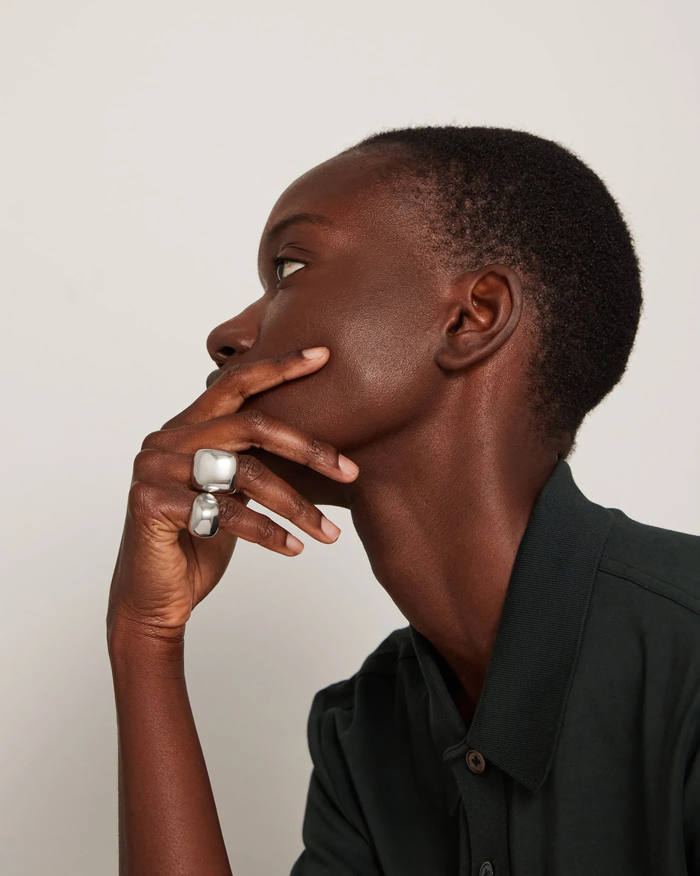 Tate Signet Ring sold by JENNY BIRD product image thumbnail 4