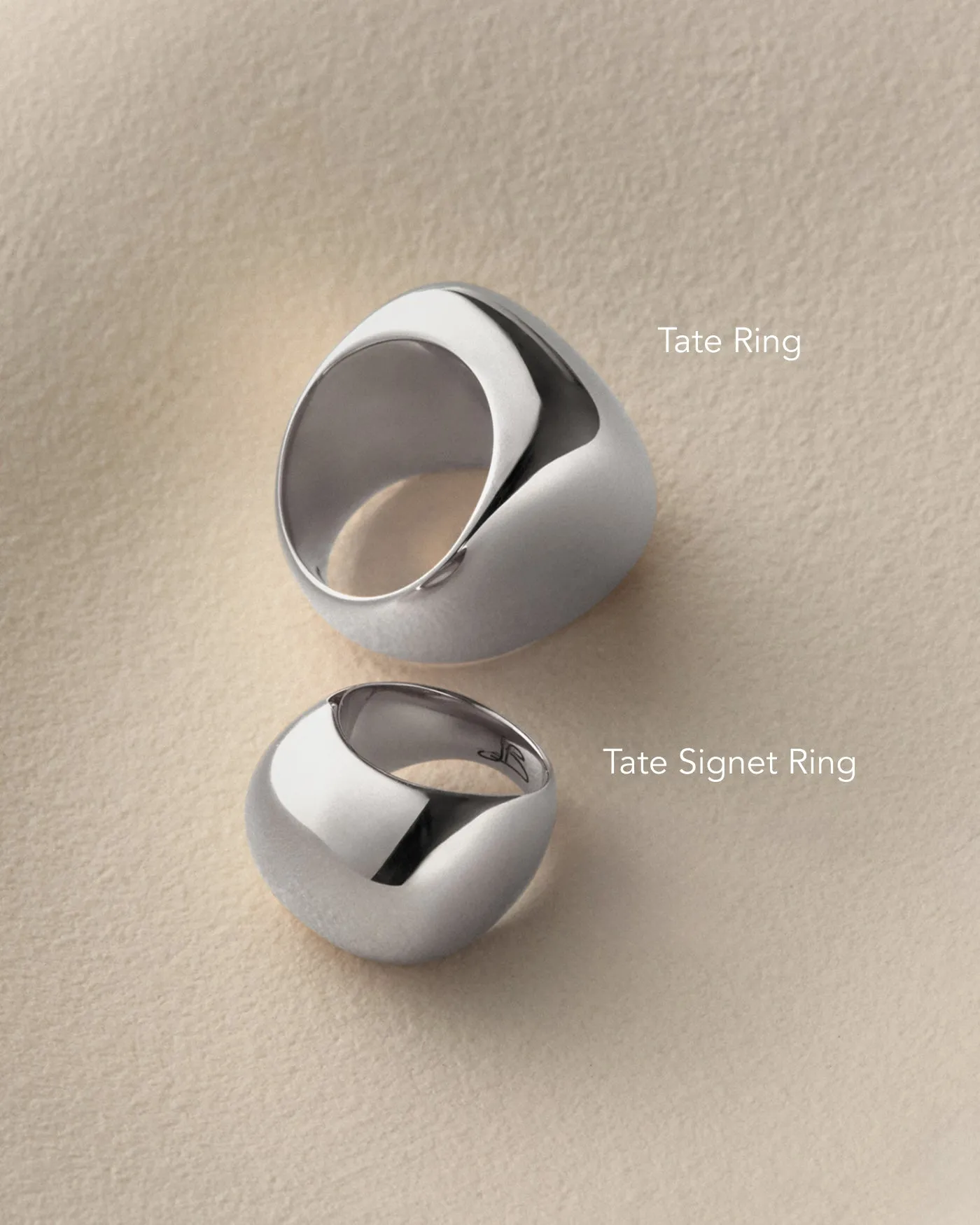 Tate Signet Ring sold by JENNY BIRD product image thumbnail 3