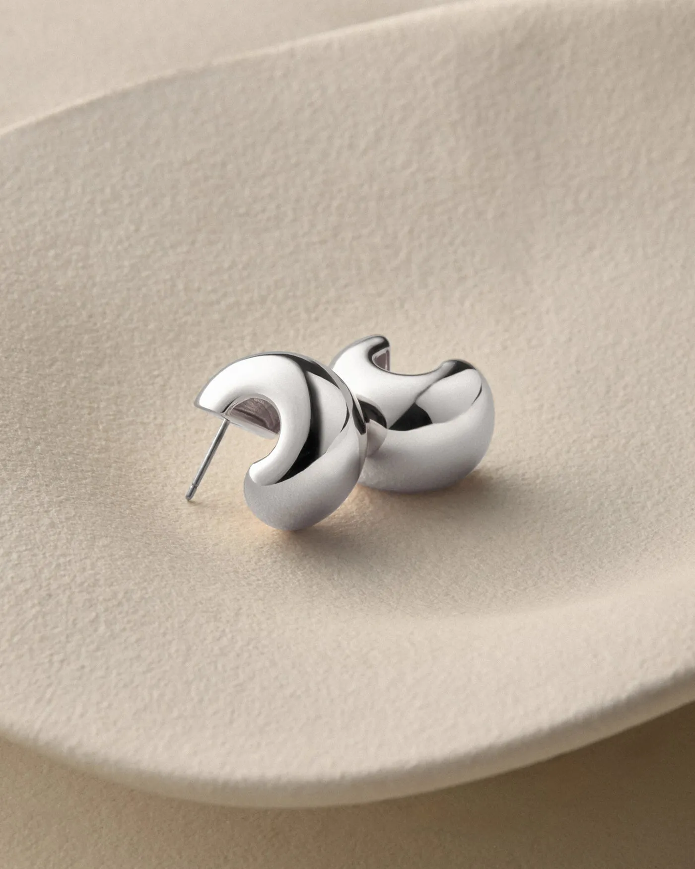 Small Gemma Hoop Earrings sold by JENNY BIRD