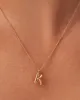 Monogram Necklace - K sold by JENNY BIRD