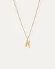 Monogram Necklace - K sold by JENNY BIRD
