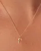 Monogram Necklace - P sold by JENNY BIRD