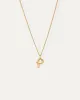 Monogram Necklace - P sold by JENNY BIRD