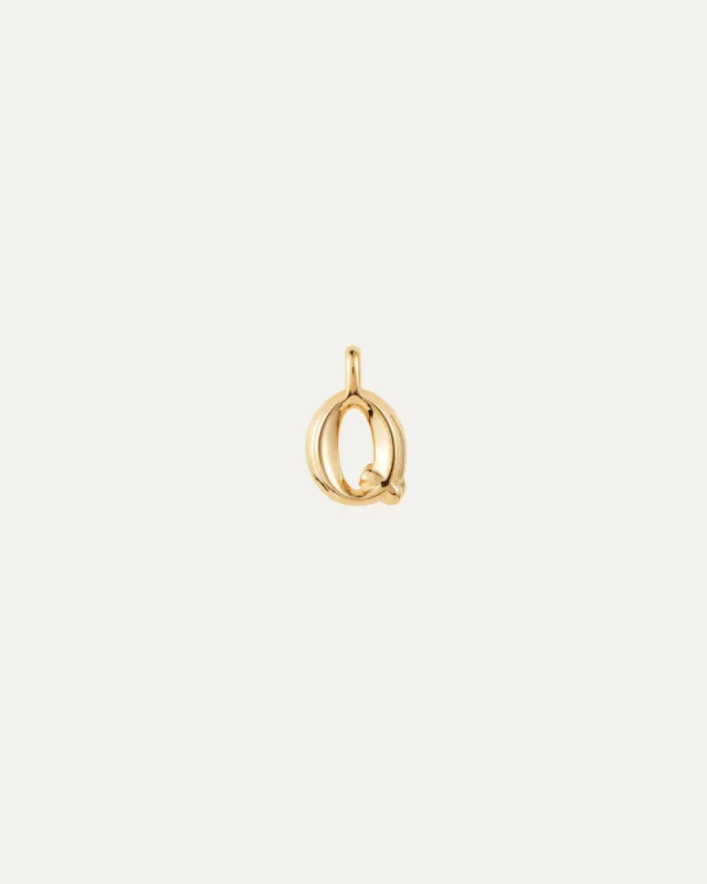 Monogram Pendant - Q sold by JENNY BIRD