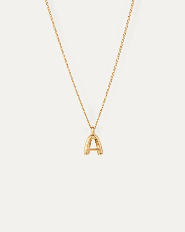 Monogram Necklace - A sold by JENNY BIRD
