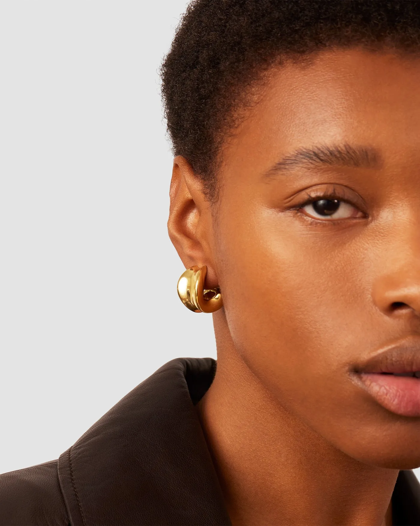 Chunky Doune Hoops sold by JENNY BIRD product image thumbnail 5