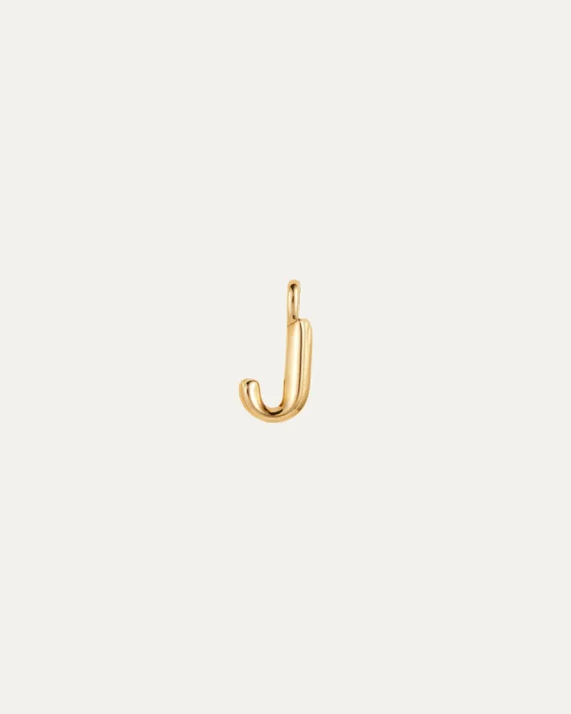 Monogram Pendant - J sold by JENNY BIRD