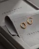14K Gold Huggie sold by JENNY BIRD
