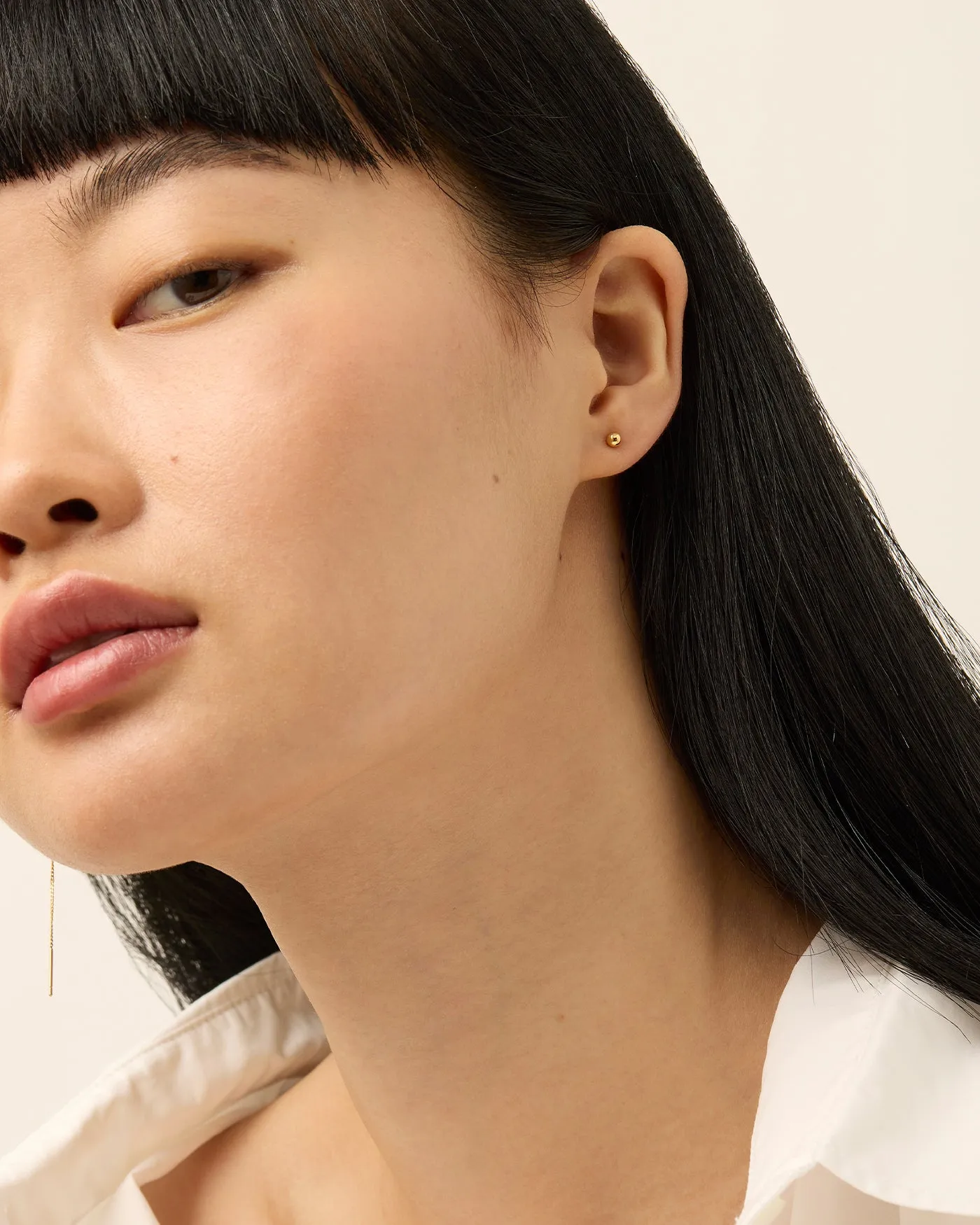 Delphine Threader Earring and Stud Set sold by JENNY BIRD product image thumbnail 5