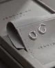 14K White Gold Huggie sold by JENNY BIRD
