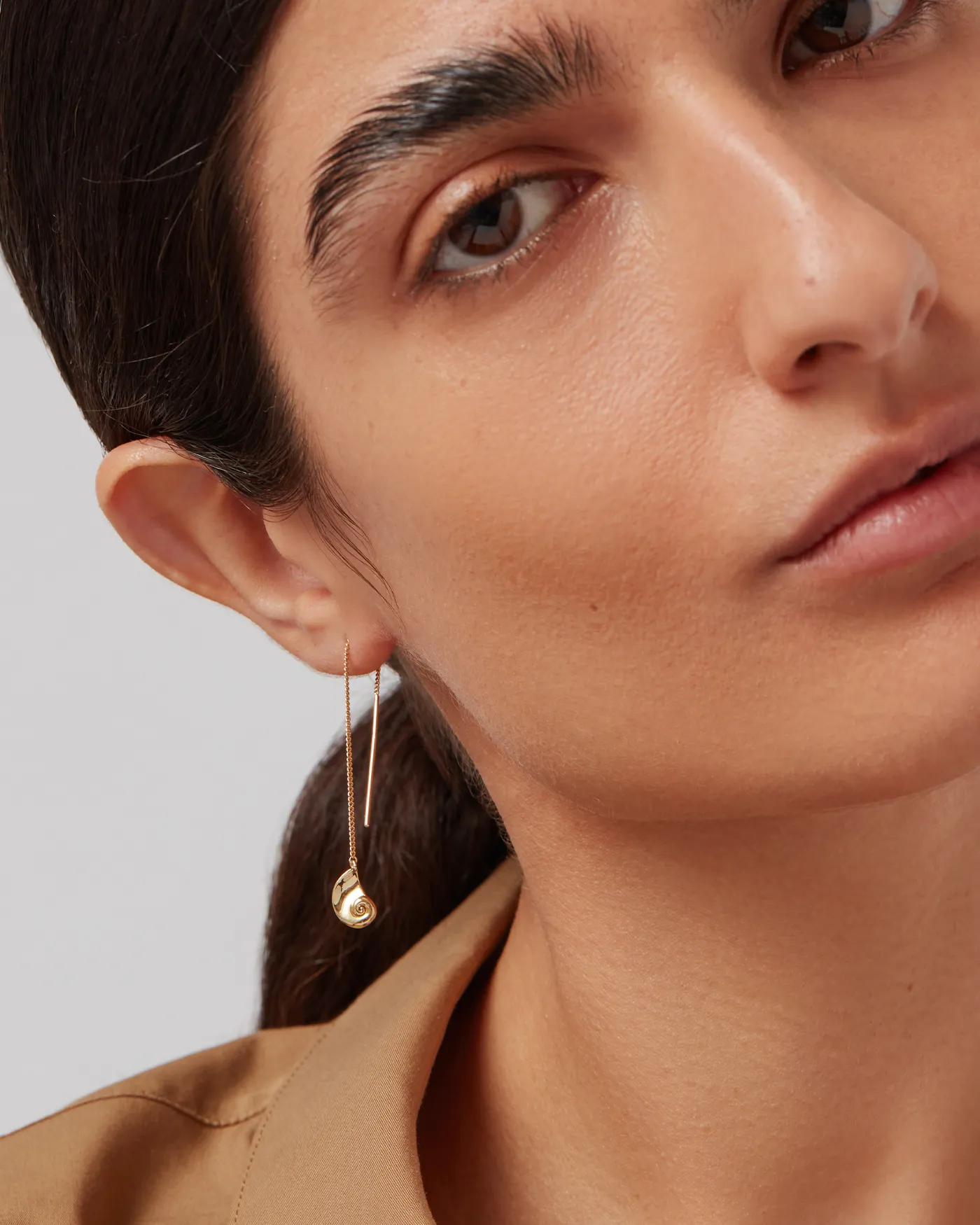 Lucille Threader Earrings sold by JENNY BIRD product image thumbnail 3