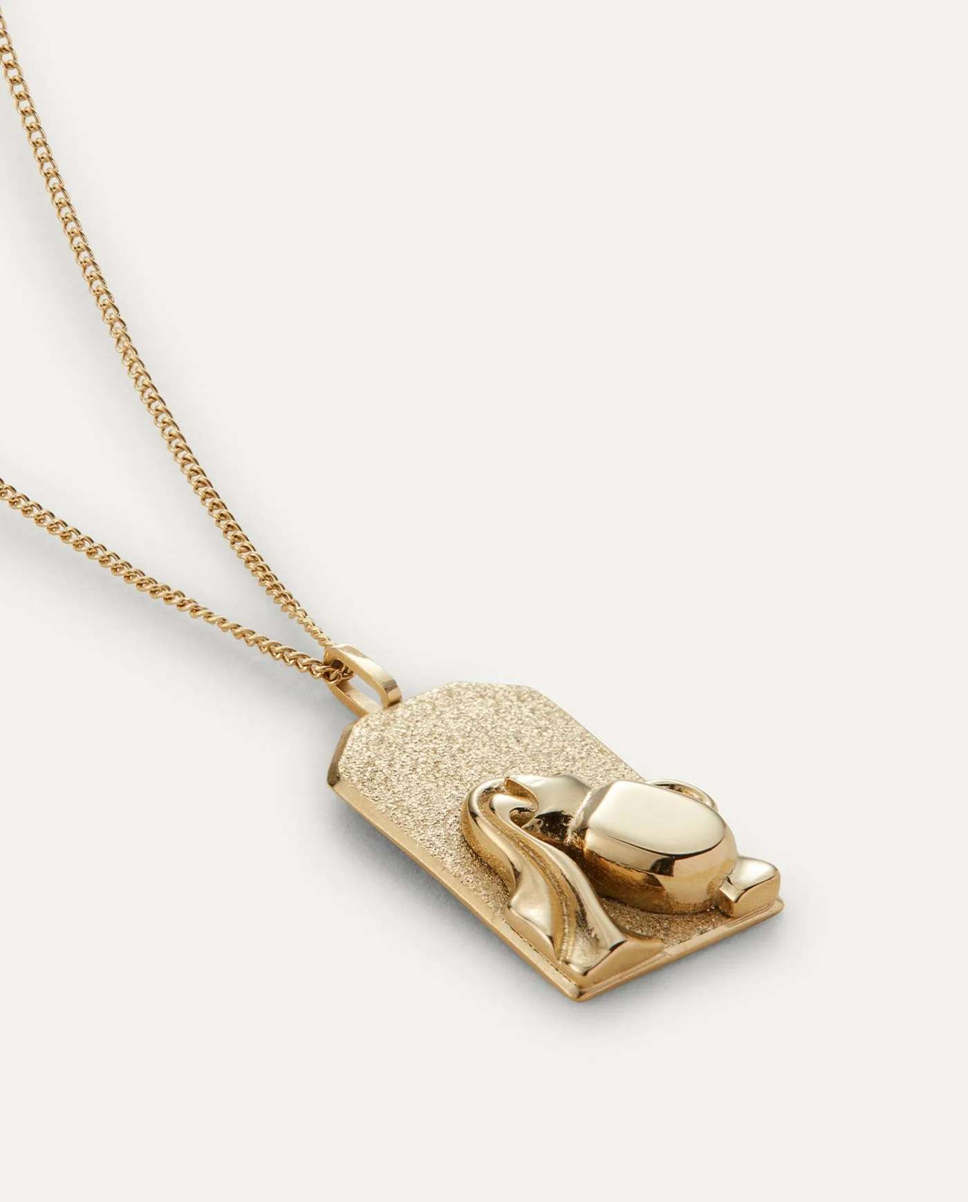 The Aquarius Zodiac Pendant Necklace sold by JENNY BIRD product image thumbnail 3