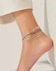 The Statement Anklet Stack sold by JENNY BIRD