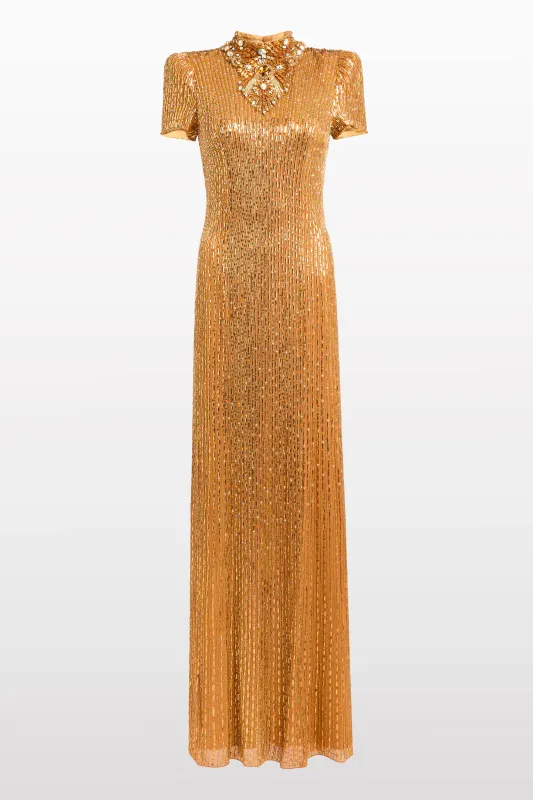Amber made by Jenny Packham