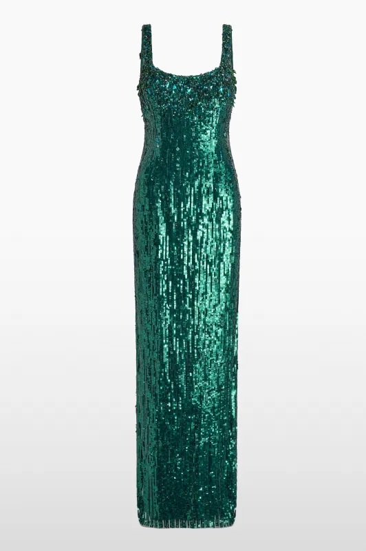 Rosalie - Fern Green made by Jenny Packham