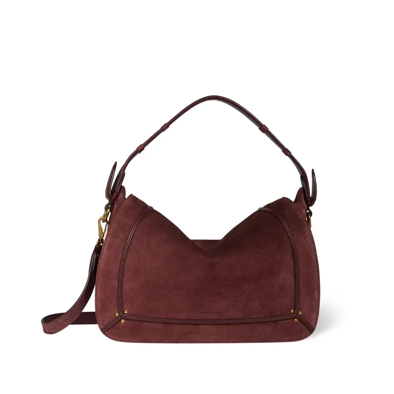 Sac Pepito L croute velours Brulé sold by Jerome Dreyfuss