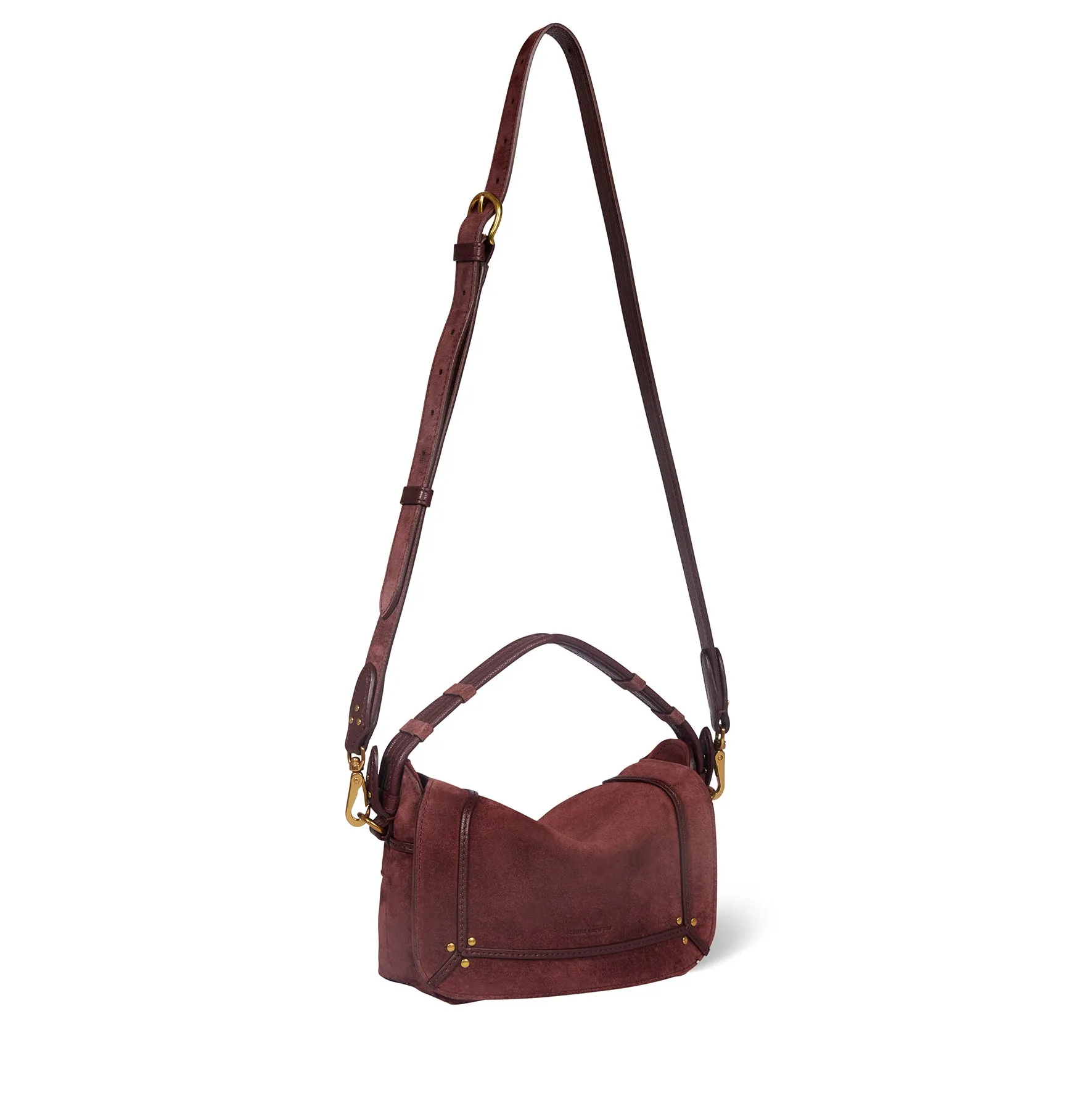 Sac Pepito S croute velours Brulé sold by Jerome Dreyfuss product image thumbnail 3