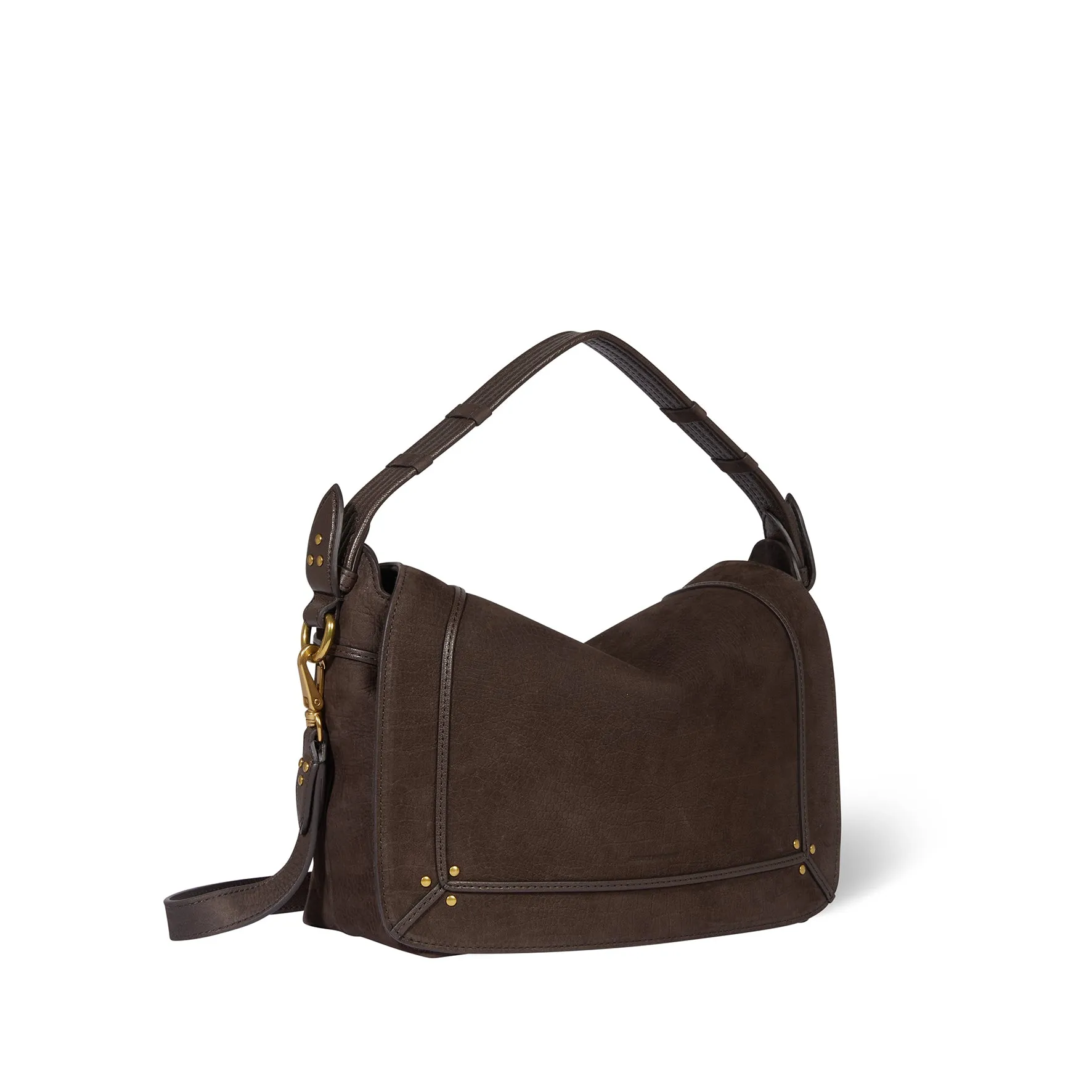 Sac Pepito M taurillon Imprimé Croco Moka sold by Jerome Dreyfuss product image thumbnail 2