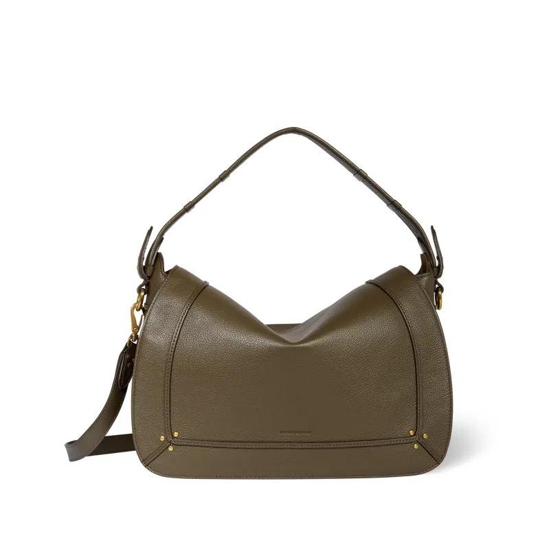 Sac Pepito L Chèvre Kaki sold by Jerome Dreyfuss