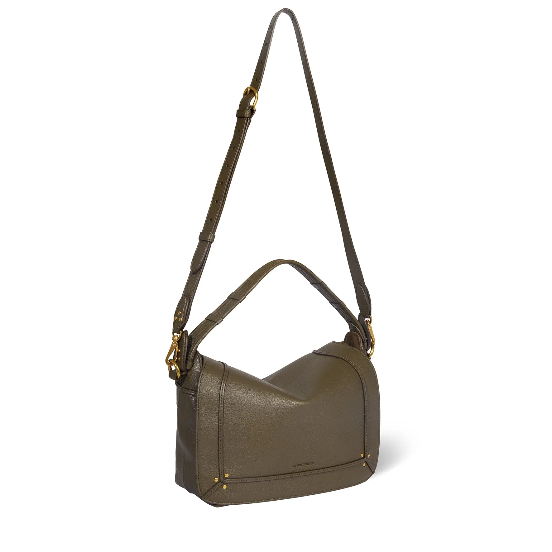 Sac Pepito M Chèvre Kaki sold by Jerome Dreyfuss product image thumbnail 3