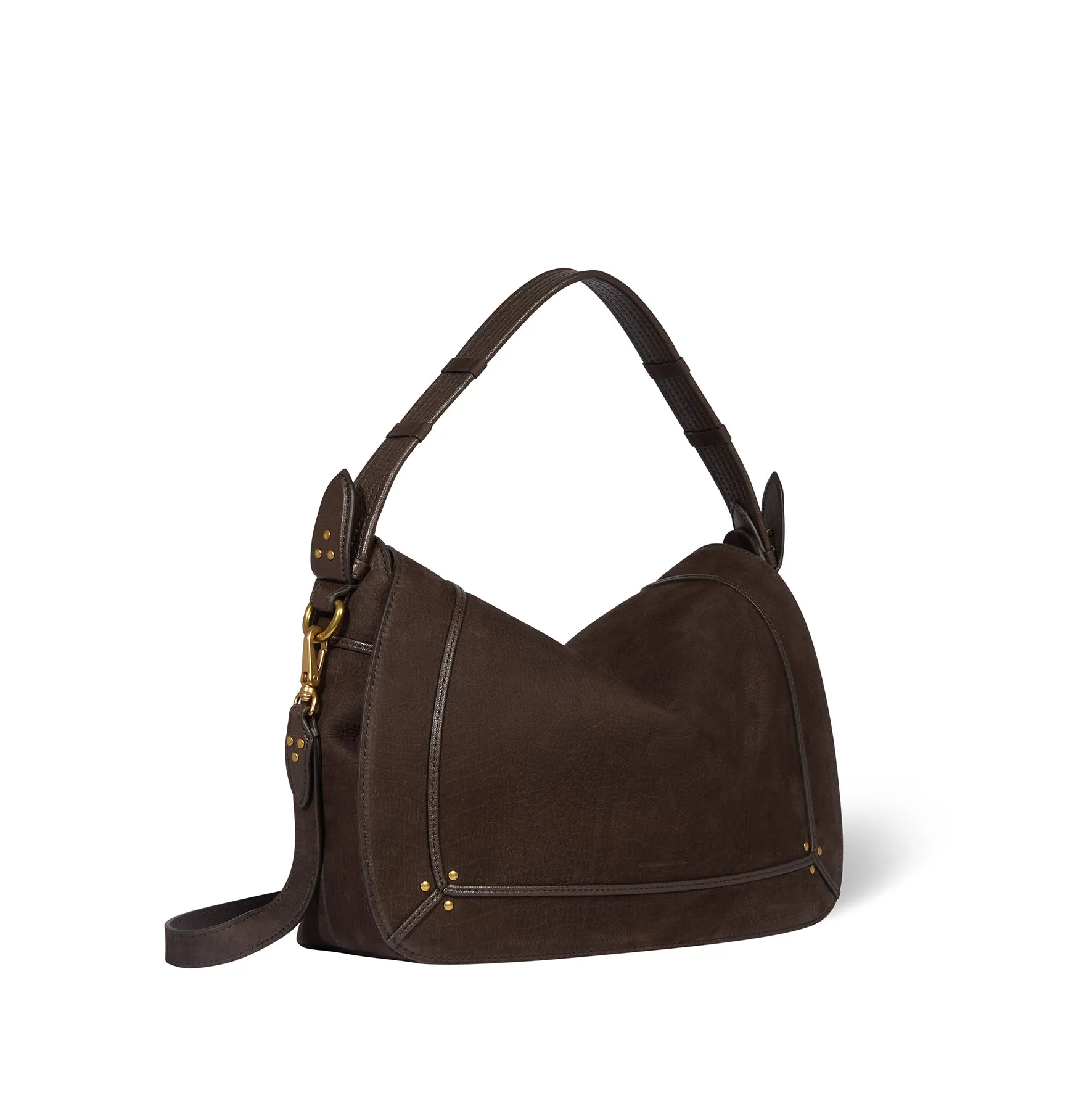 Sac Pepito L taurillon Imprimé Croco Moka sold by Jerome Dreyfuss product image thumbnail 2