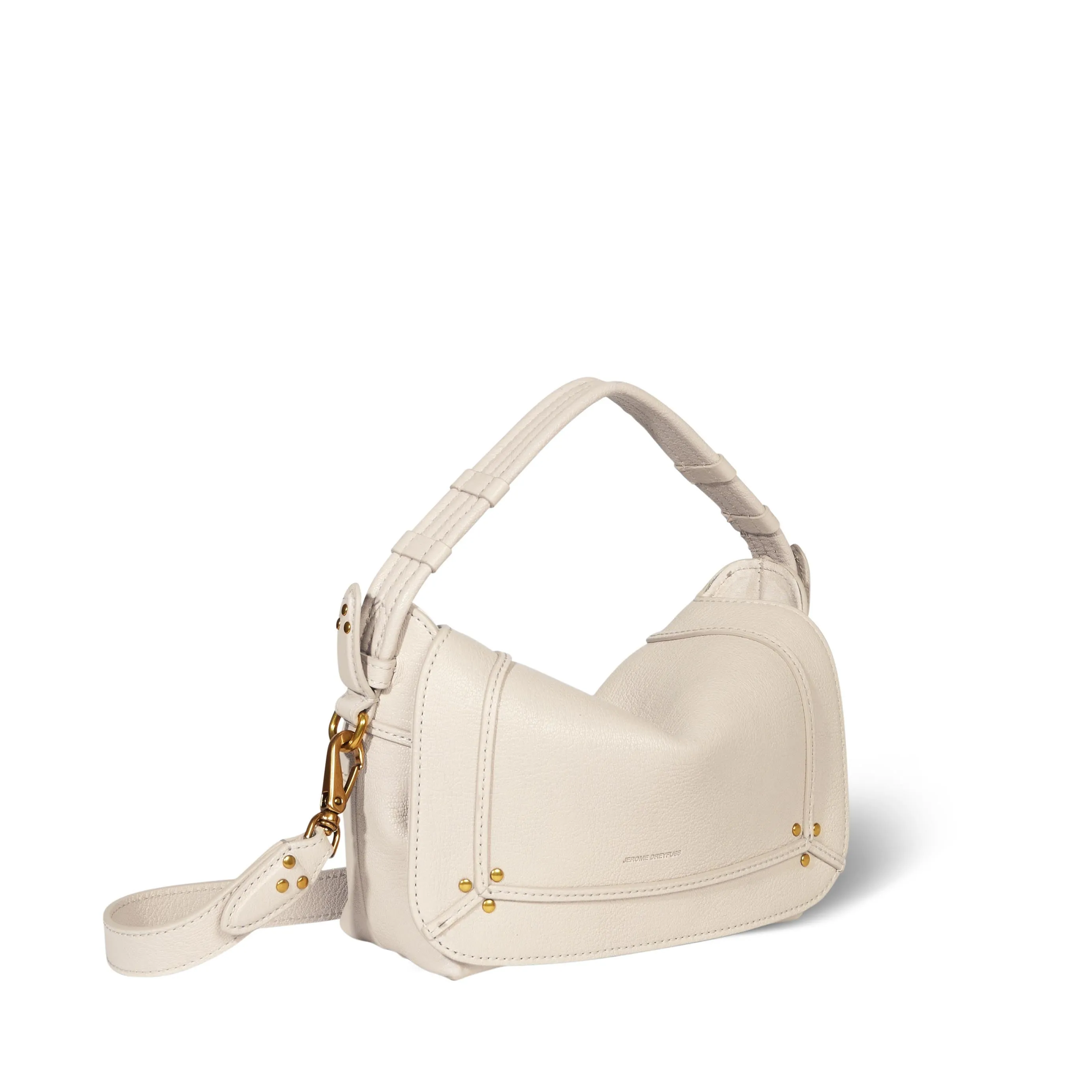 Sac Pepito S Chèvre Ecru grainé sold by Jerome Dreyfuss product image thumbnail 2