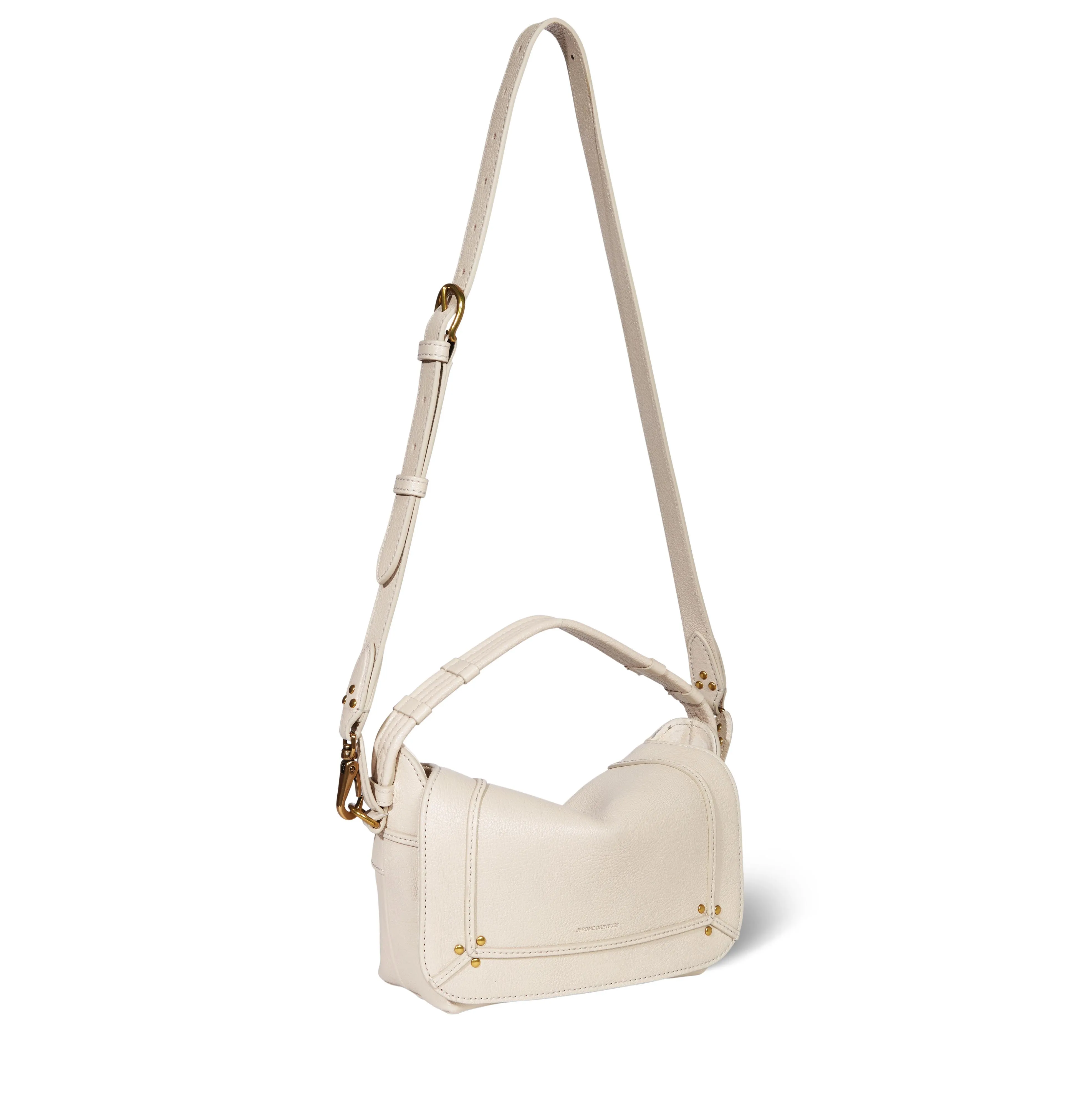 Sac Pepito S Chèvre Ecru grainé sold by Jerome Dreyfuss product image thumbnail 3