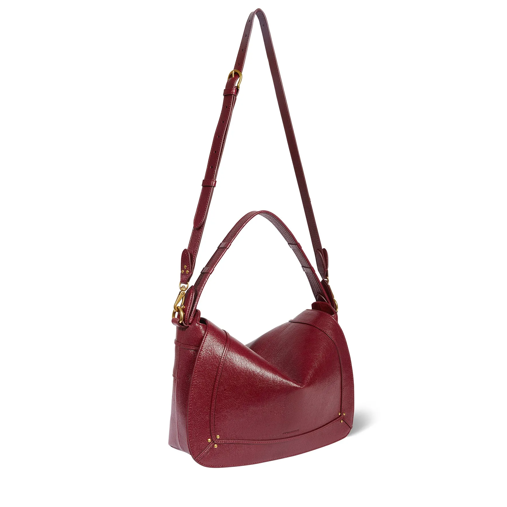 Sac Pepito L Chèvre Bordeaux sold by Jerome Dreyfuss product image thumbnail 4