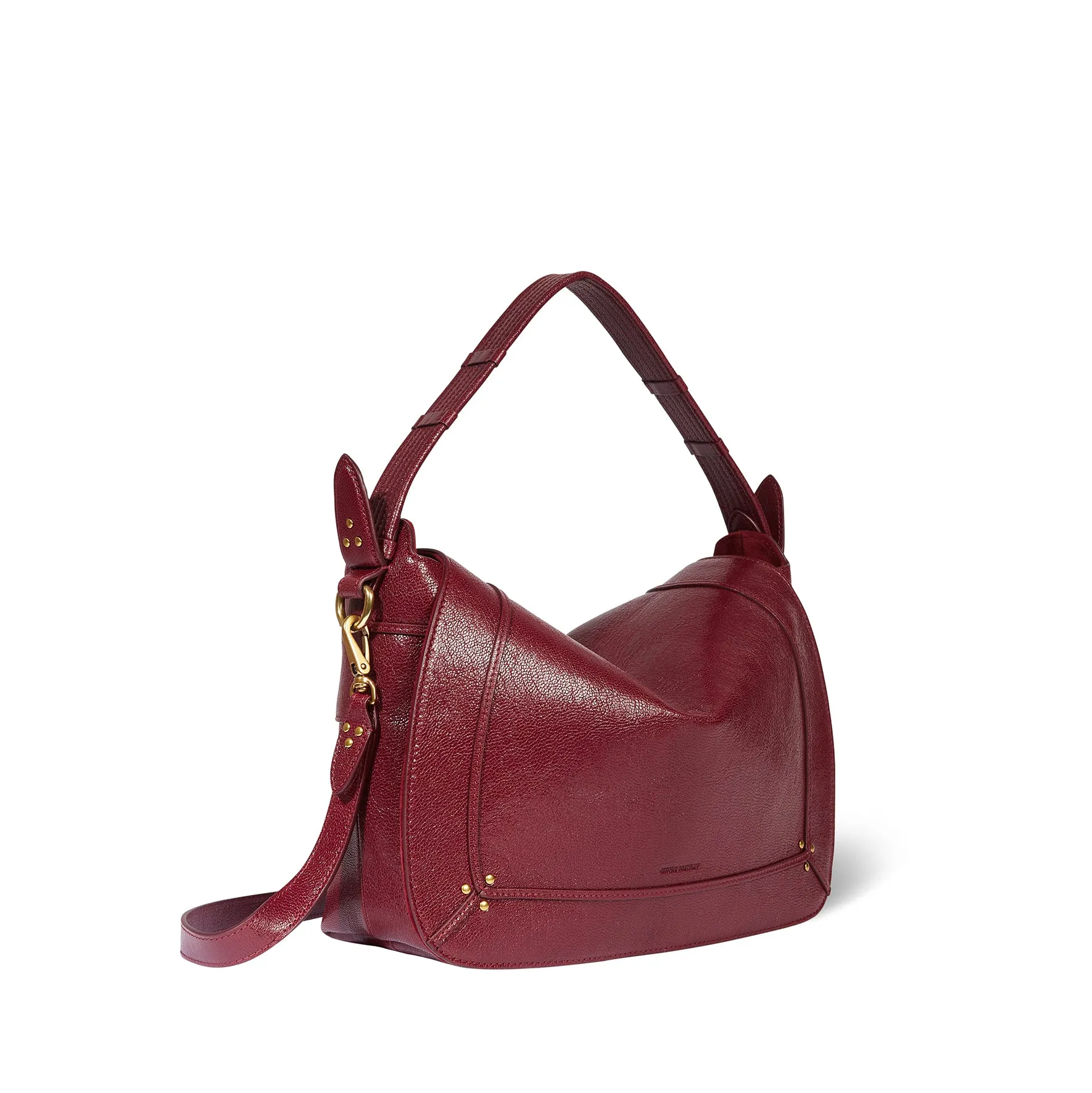 Sac Pepito L Chèvre Bordeaux sold by Jerome Dreyfuss product image thumbnail 3