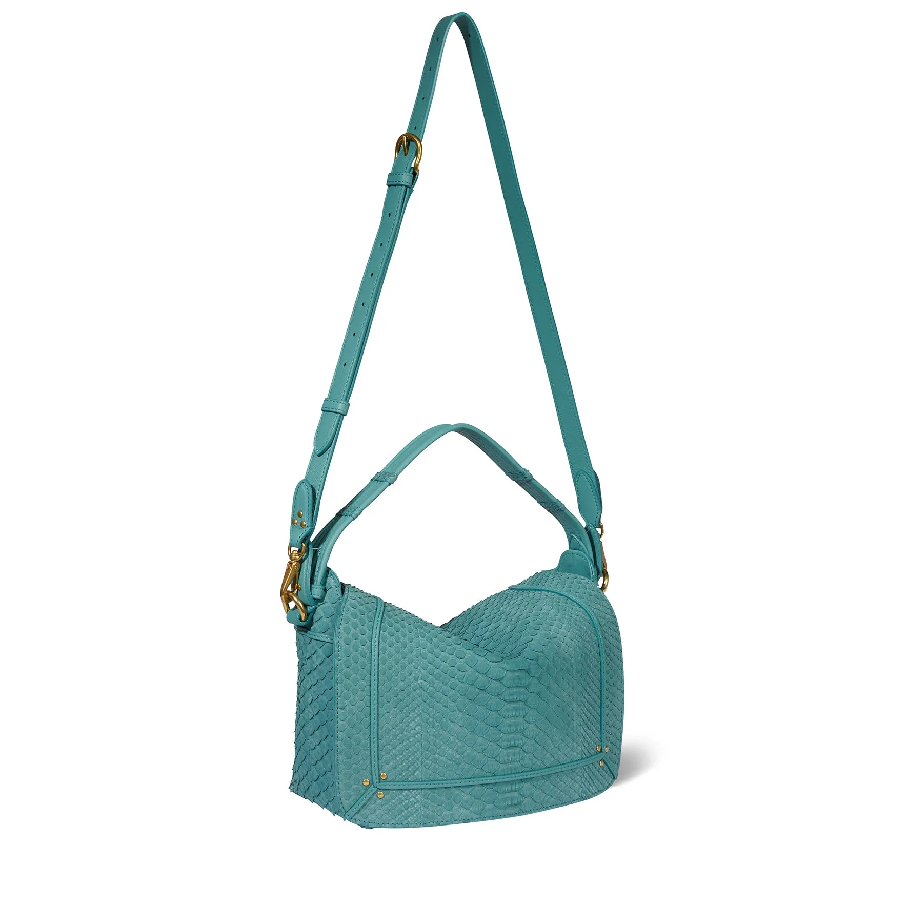 Sac Pepito M python Sequoia sold by Jerome Dreyfuss product image thumbnail 4