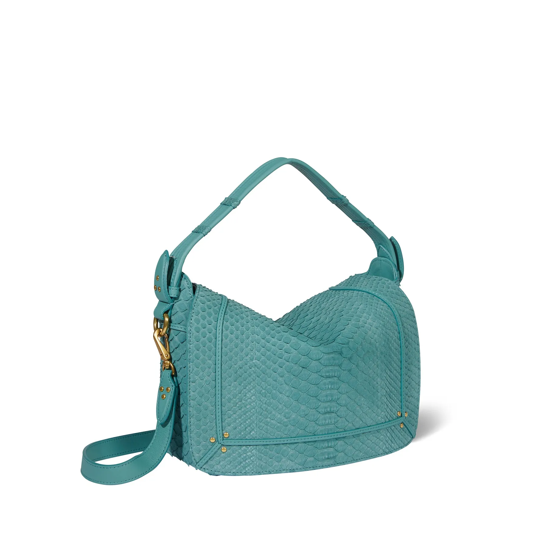 Sac Pepito M python Sequoia sold by Jerome Dreyfuss product image thumbnail 3