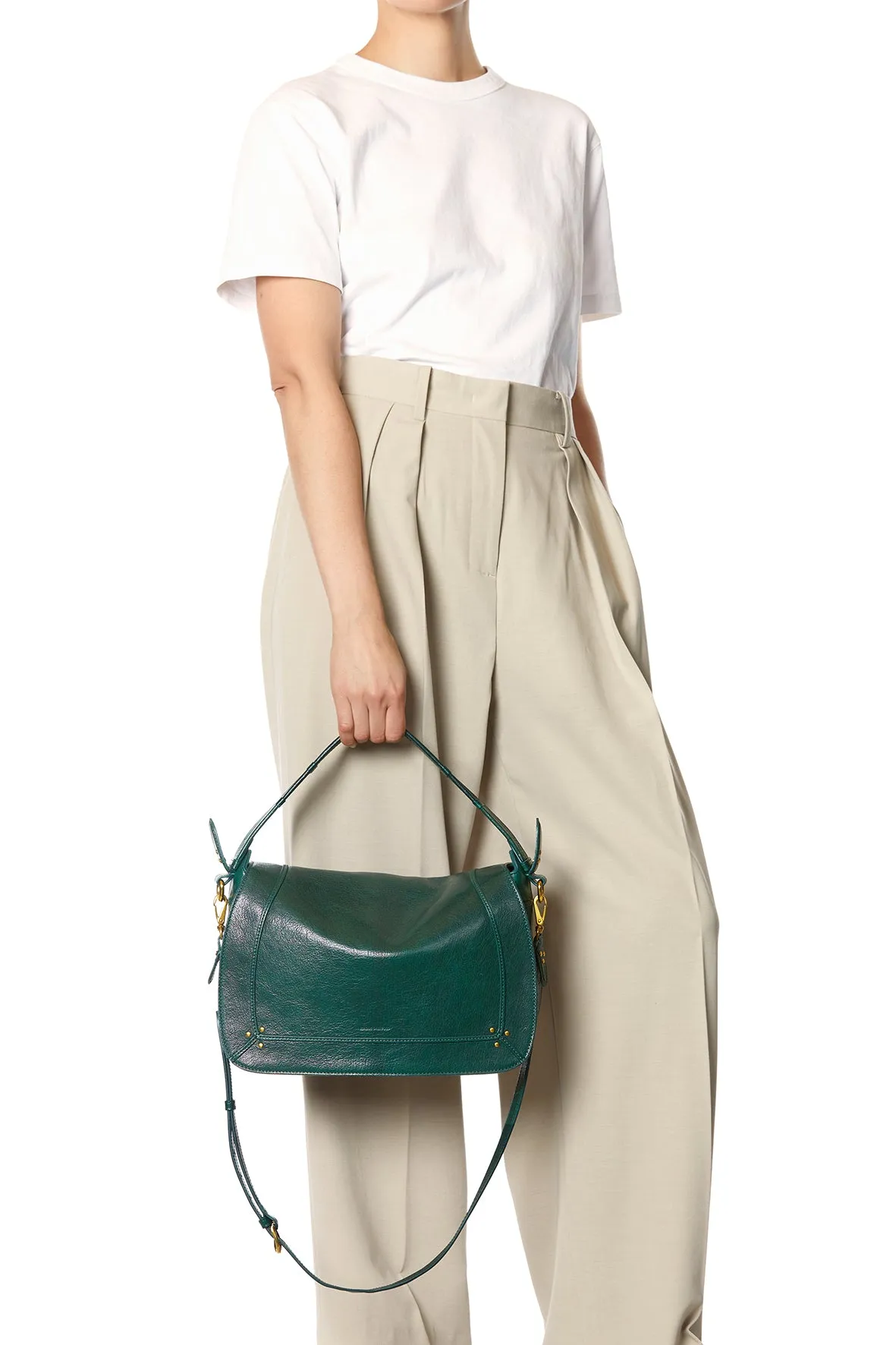 Sac Pepito L Chèvre Sapin sold by Jerome Dreyfuss product image thumbnail 2