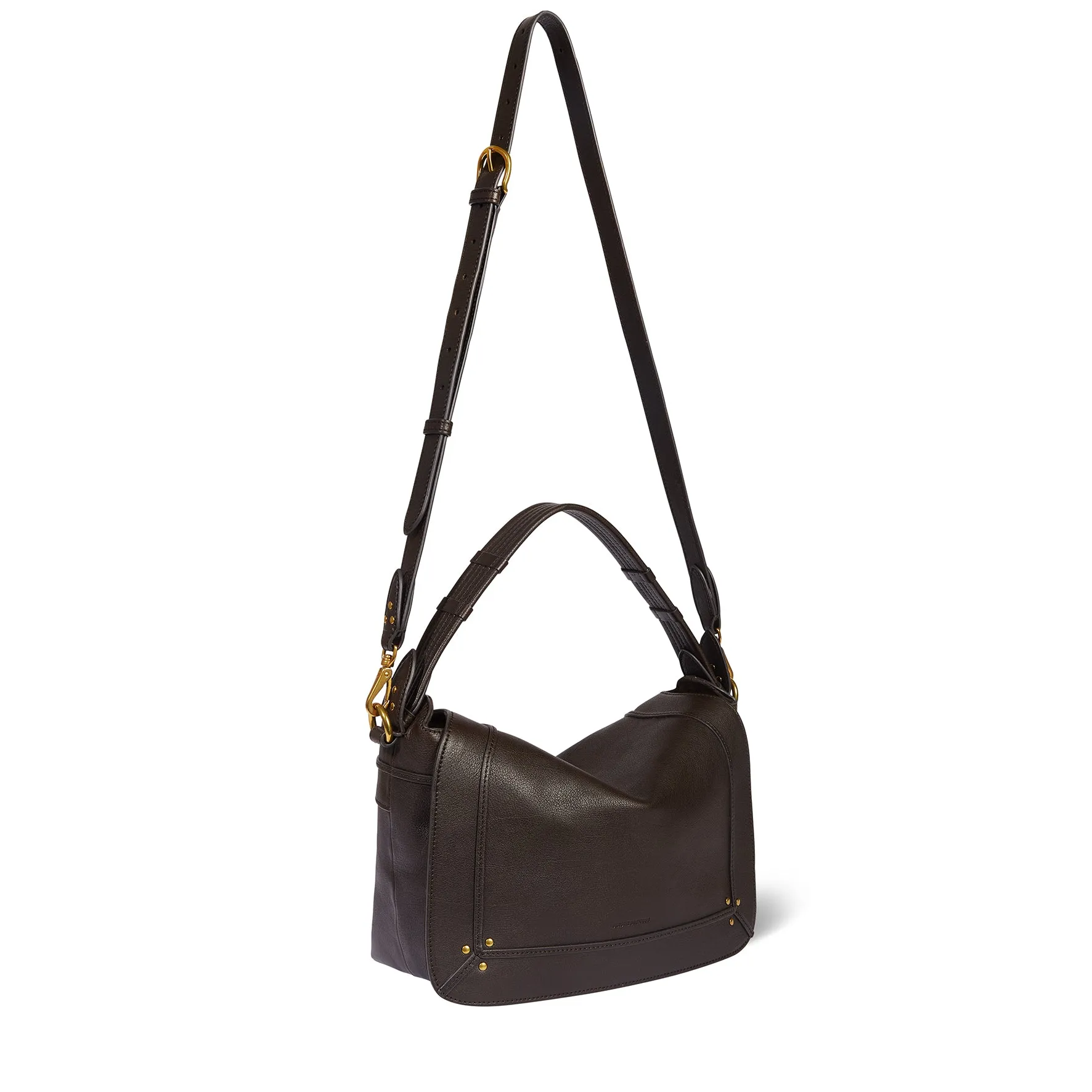 Sac Pepito M buffle Moka sold by Jerome Dreyfuss product image thumbnail 4