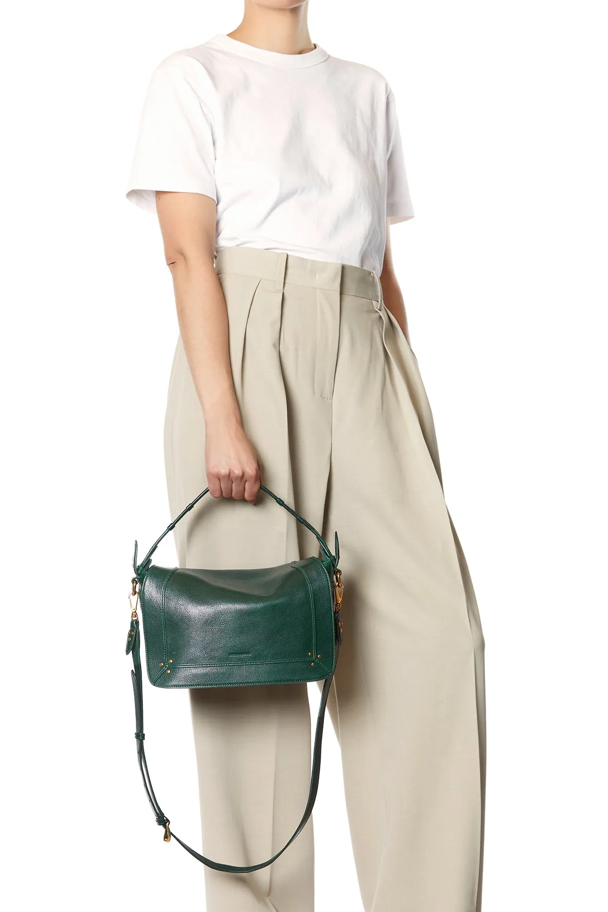 Sac Pepito M Chèvre Sapin sold by Jerome Dreyfuss product image thumbnail 2