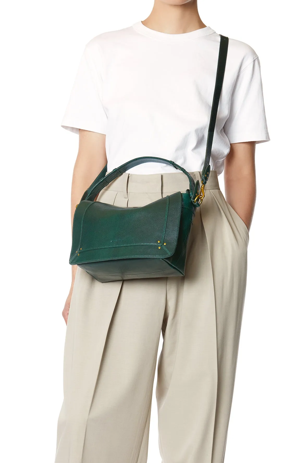 Sac Pepito M Chèvre Sapin sold by Jerome Dreyfuss product image thumbnail 5