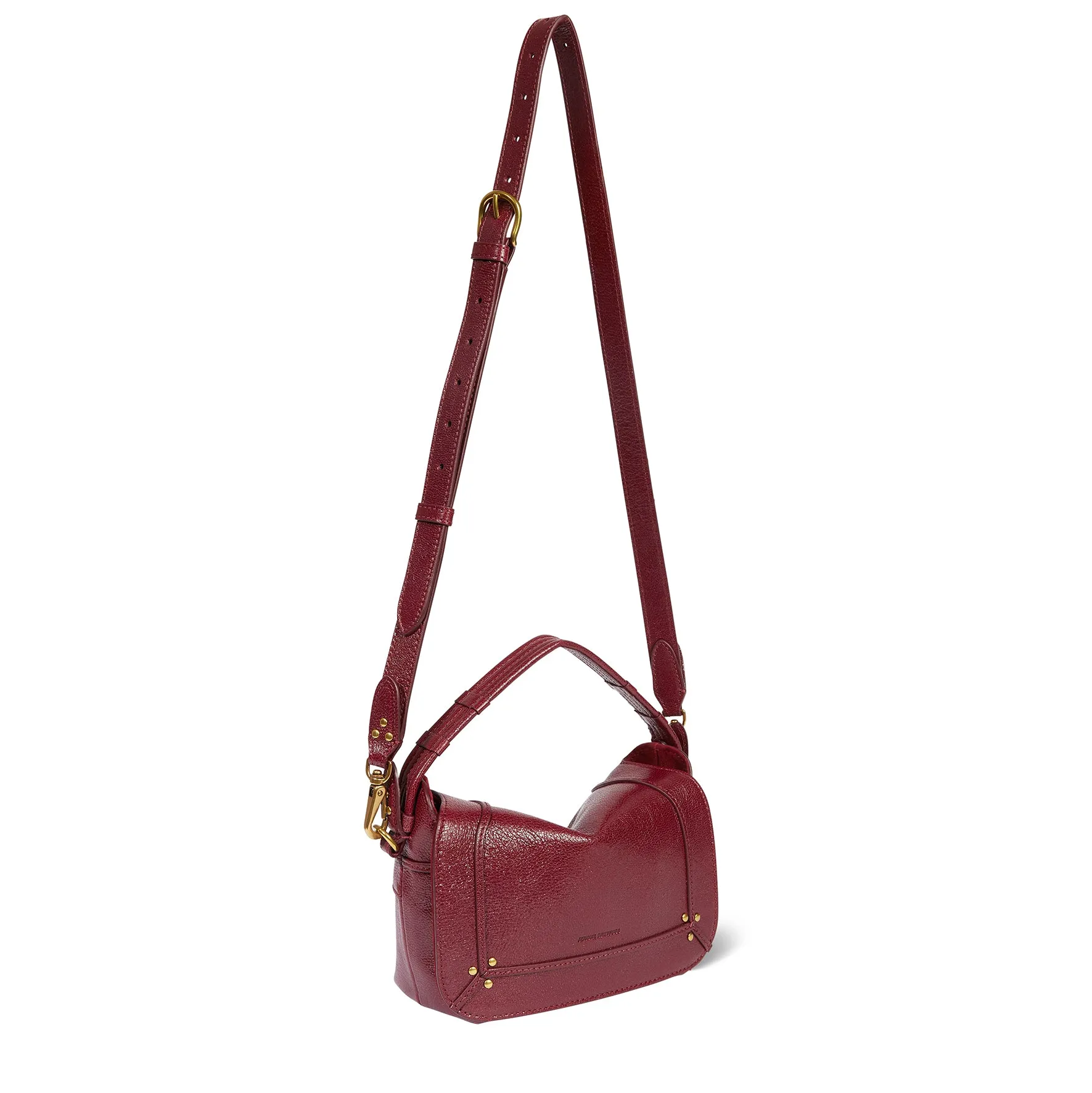 Sac Pepito S Chèvre Bordeaux sold by Jerome Dreyfuss product image thumbnail 4