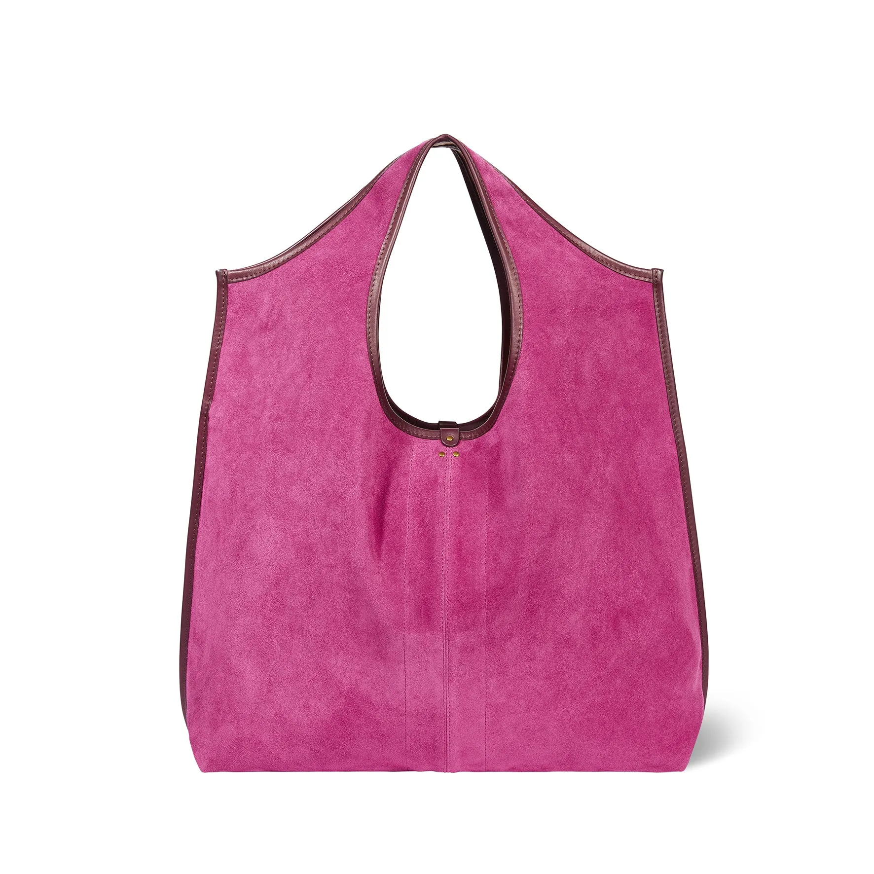 Sac Cabas Paco croute velours Orchidée sold by Jerome Dreyfuss