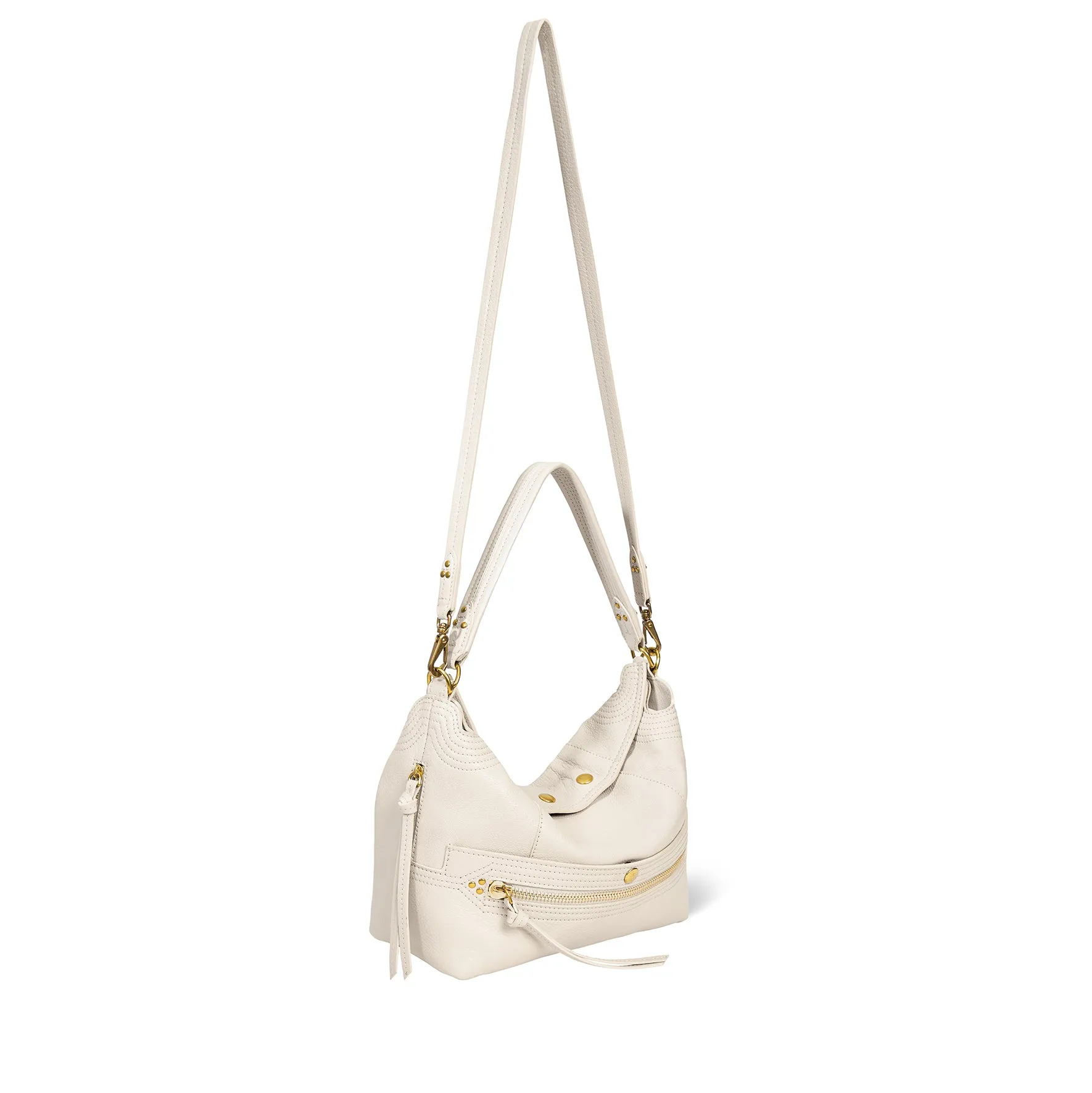 Sac Lucky Hobo Chèvre Ecru grainé sold by Jerome Dreyfuss product image thumbnail 4