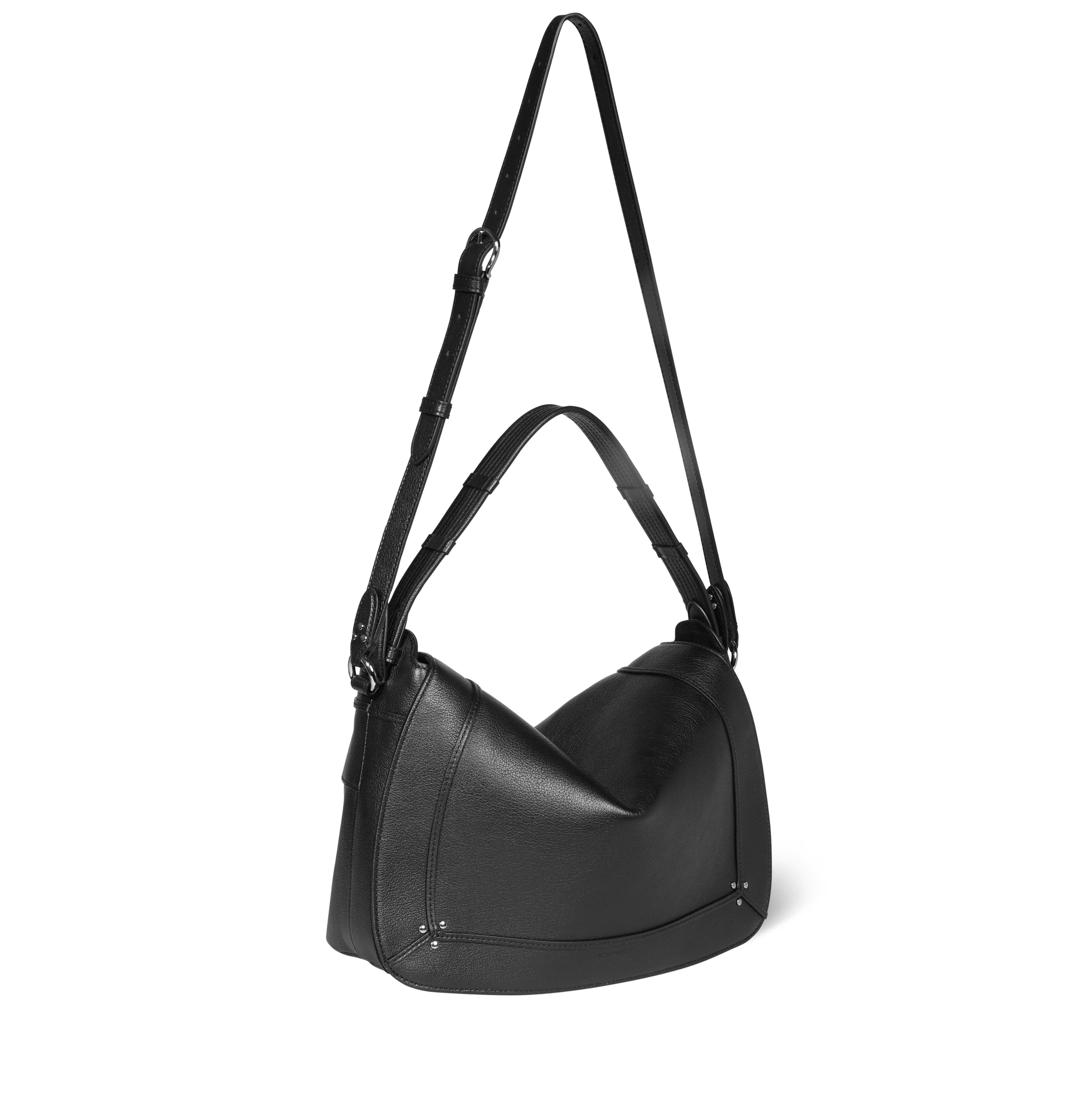 Pepito L Buffle Noir Silver sold by Jerome Dreyfuss product image thumbnail 4