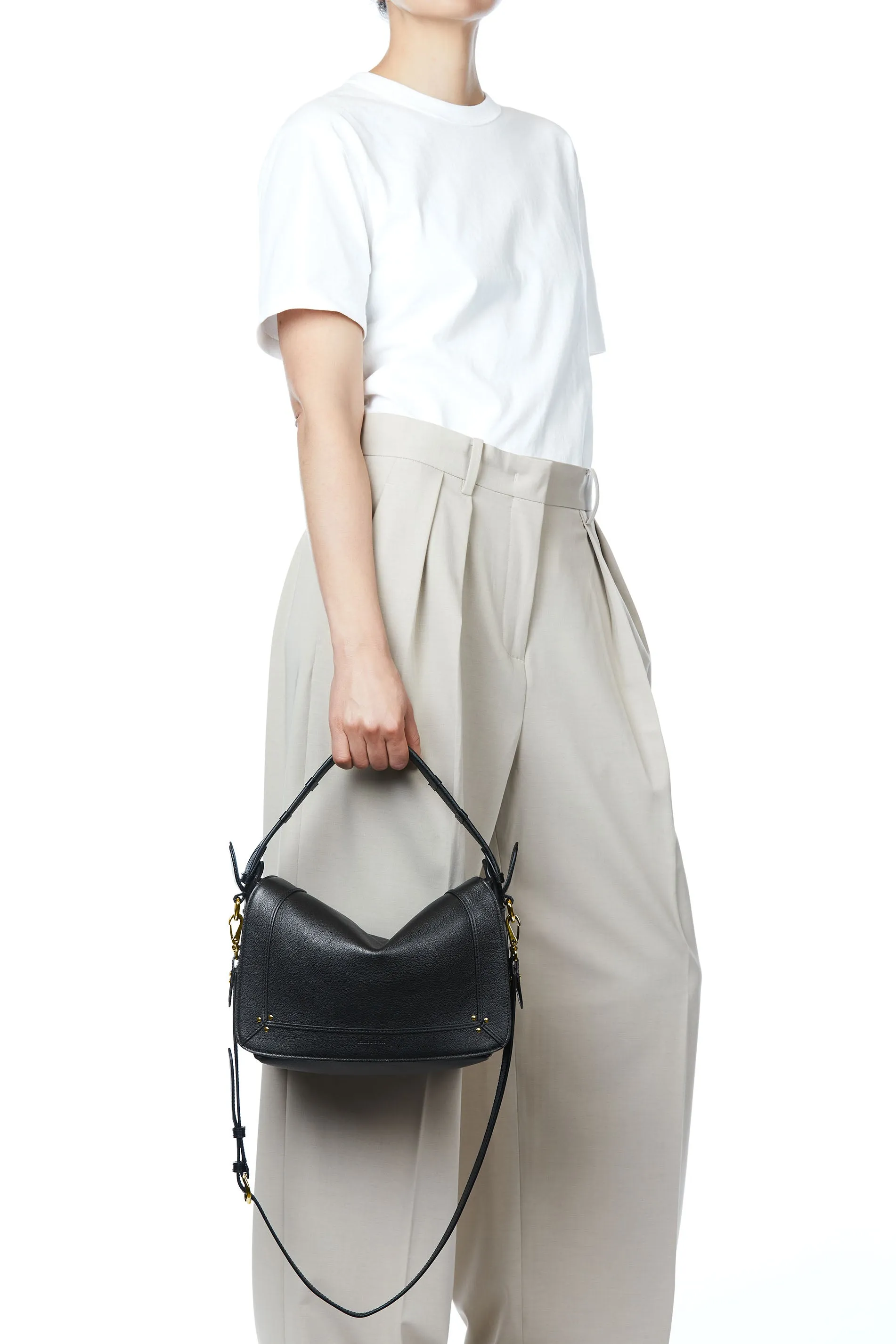 Pepito M Buffle Noir Brass sold by Jerome Dreyfuss product image thumbnail 2