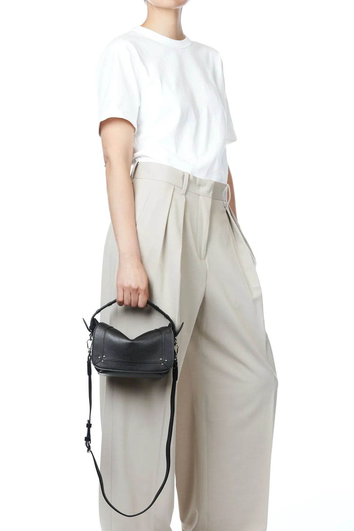 Pepito S Buffle Noir Silver sold by Jerome Dreyfuss product image thumbnail 2