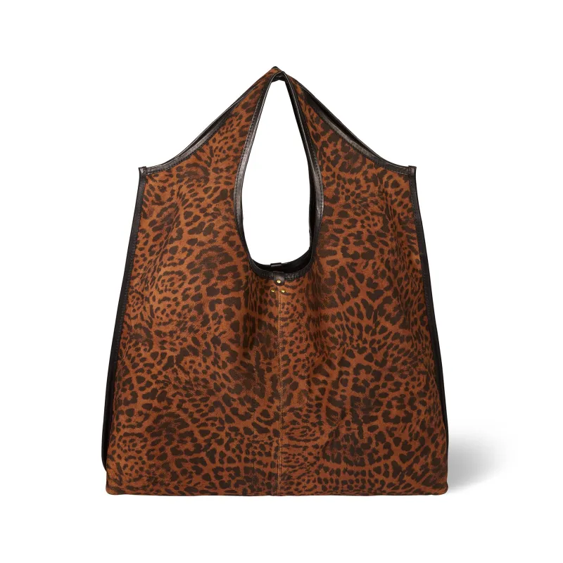 Sac Cabas Paco croute velours Chat Sauvage sold by Jerome Dreyfuss