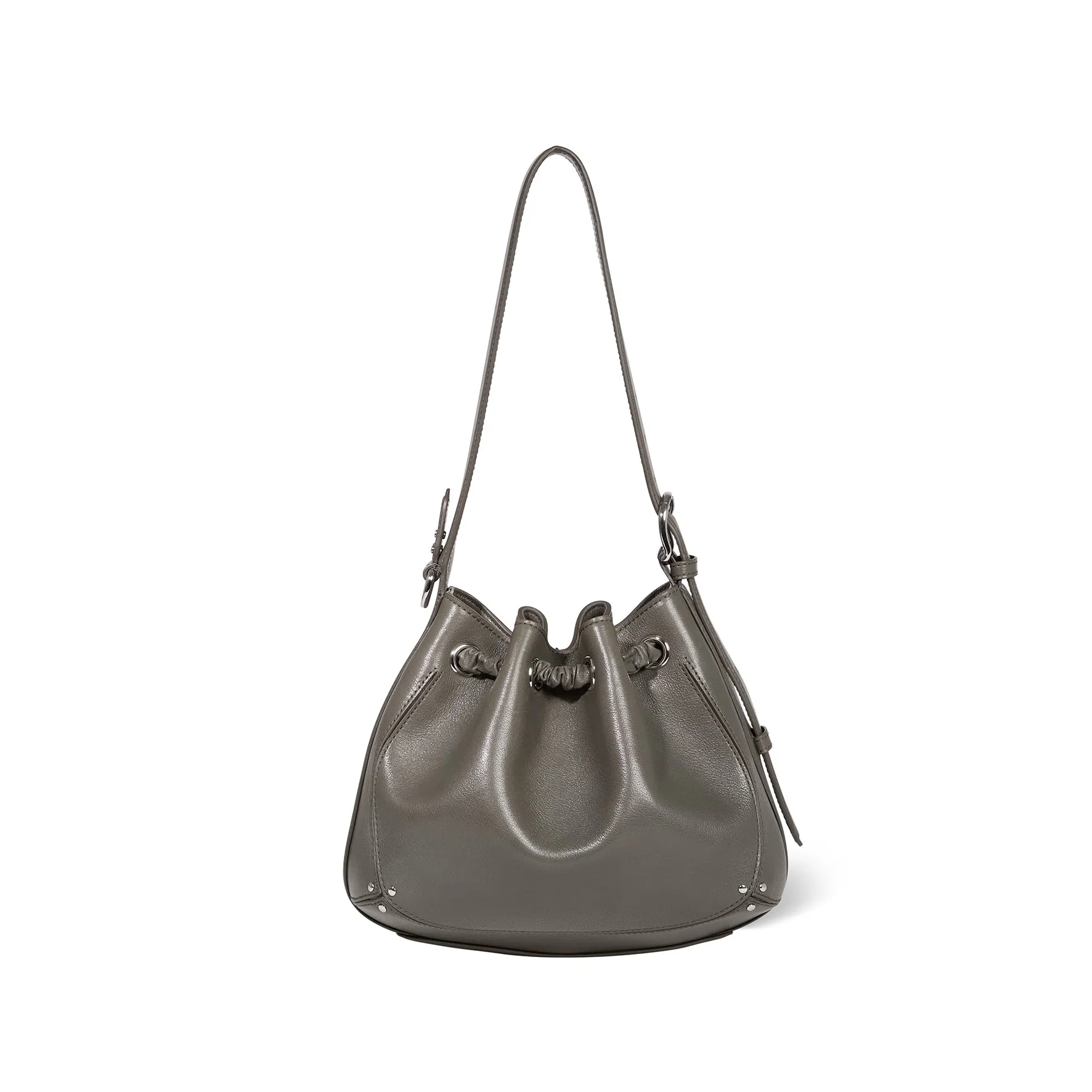Sac Andy buffle Gris sold by Jerome Dreyfuss product image thumbnail 4