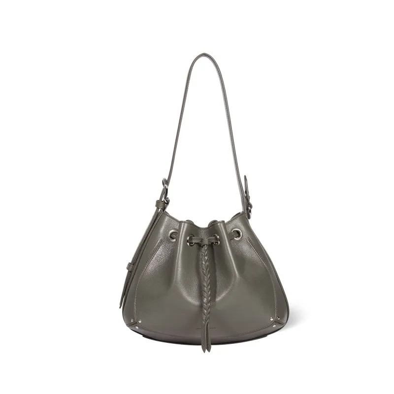 Sac Andy buffle Gris made by Jerome Dreyfuss
