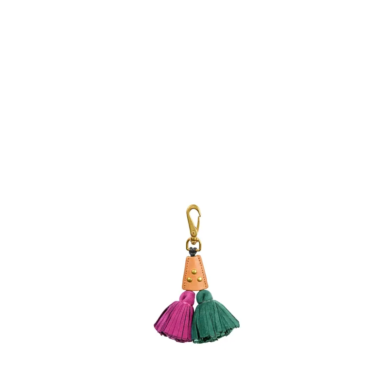 Porte-clés Pompon twin Chèvre Avocat made by Jerome Dreyfuss