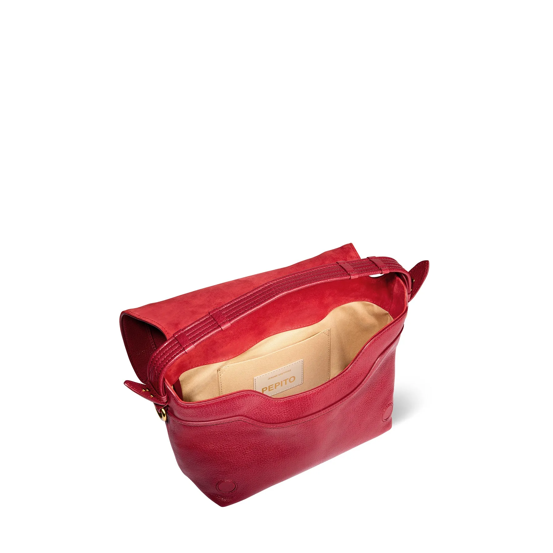 Sac Pepito M Chèvre Carmin sold by Jerome Dreyfuss product image thumbnail 4