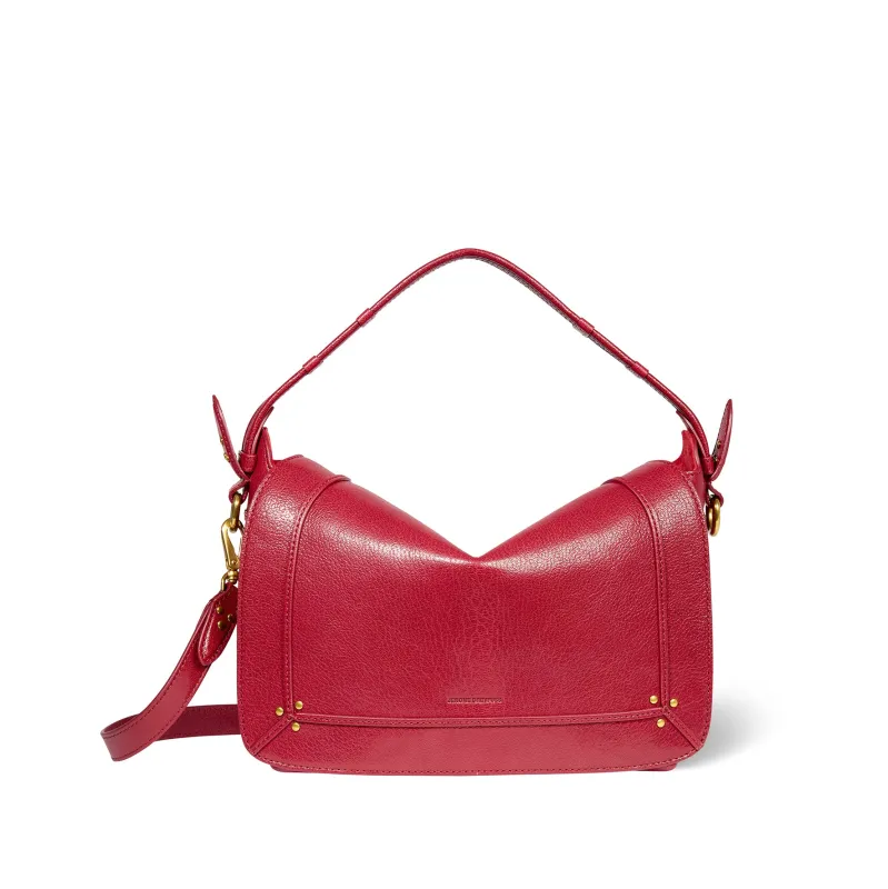 Sac Pepito M Chèvre Carmin made by Jerome Dreyfuss