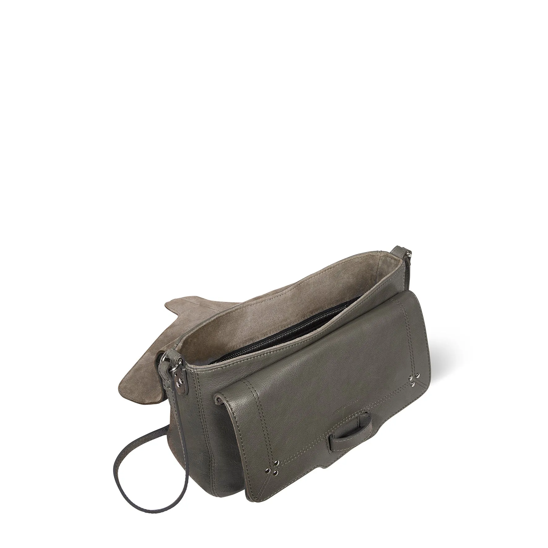 Sac Harry M buffle Gris sold by Jerome Dreyfuss product image thumbnail 4