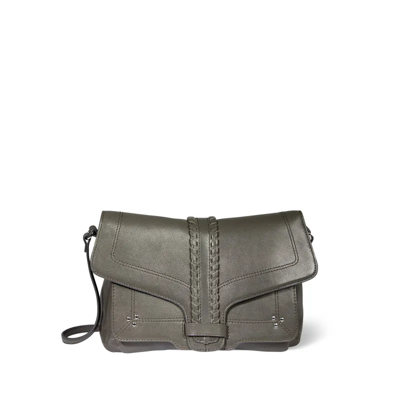 Sac Harry M buffle Gris made by Jerome Dreyfuss