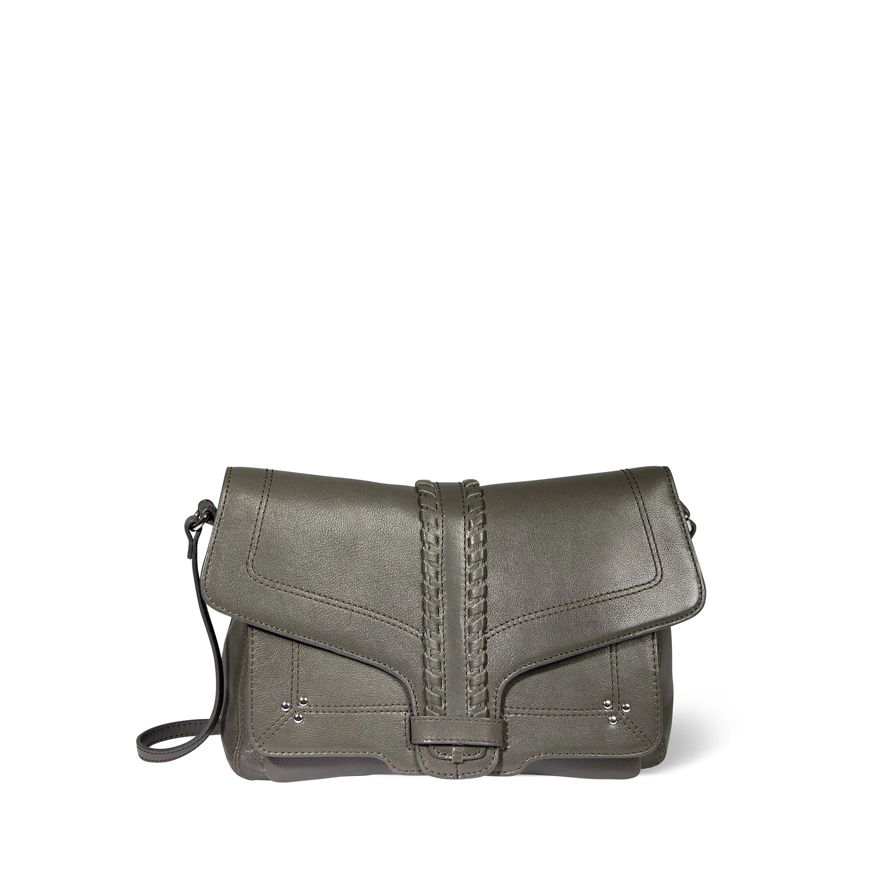 Sac Harry M buffle Gris sold by Jerome Dreyfuss